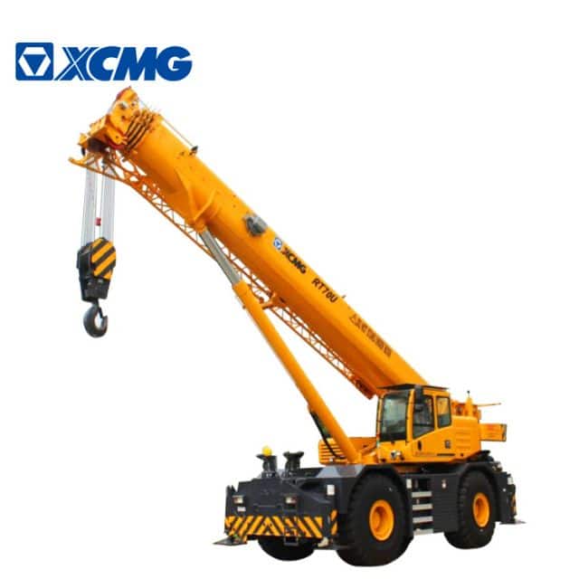 XCMG Official 70 Ton Rough Terrain Hydraulic Crane RT70U China New Rough Crane Price